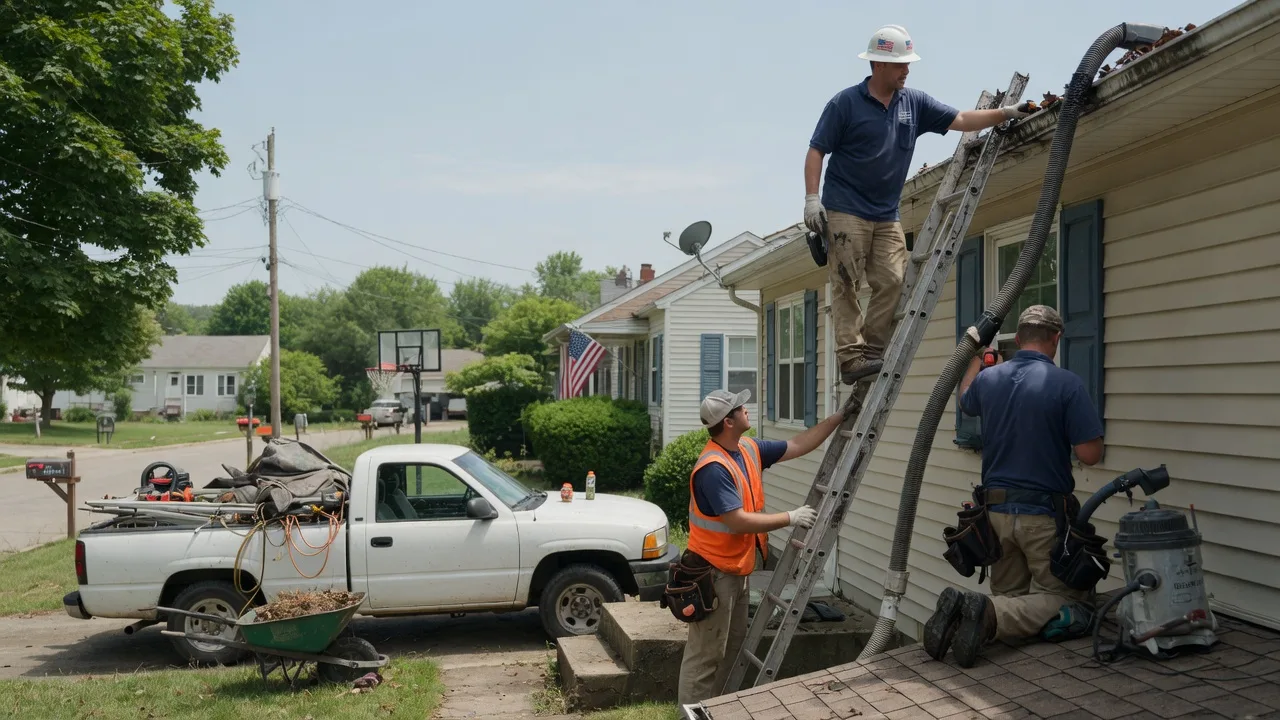 Gutter Installation in Pierron, IL near me